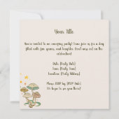 Er was eens een sprookje Kinder Kaart (Achterkant)