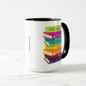 Er Was Eens Iemand Die Van Boeken Hield Mok (Voorkant rechts)
