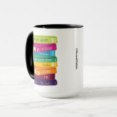 Er Was Eens Iemand Die Van Boeken Hield Mok (Voorkant links)