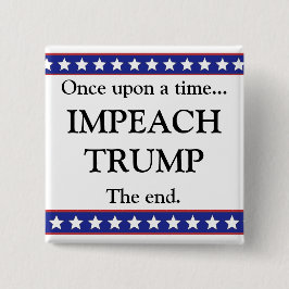 Er was eens... Impeach Trump Button