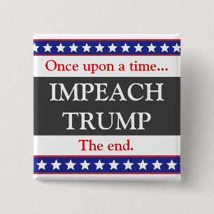 Er was eens... Impeach Trump Button