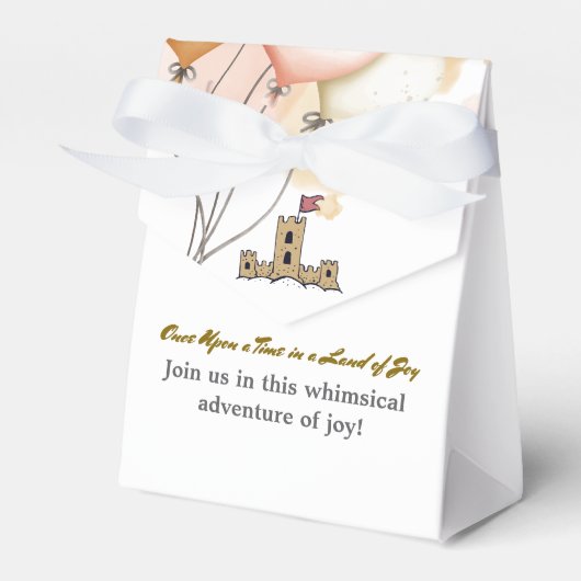 Er was eens in een land van vreugde bedankdoosjes (Voorkant Zijde)