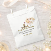 Er was eens in een land van vreugde bedankzakje (Geknipt)