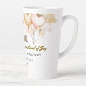 Er was eens in een land van vreugde latte mok (Rechts)