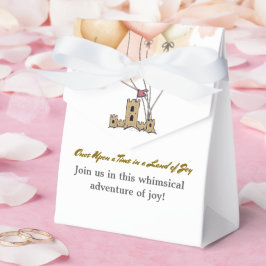 Er was eens in een land van vrolijke cadeau dozen bedankdoosjes