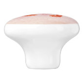 Er was eens met een schattige krabbennaam Kiko Keramische Knop (Zijkant)