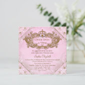 Er was eens Prinses 1e Verjaardag Kaart (Staand voorkant)