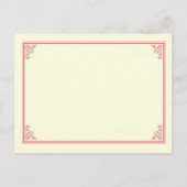 Er was eens... uitnodiging tot baby shower (Achterkant)