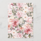 Er was eens wat Baby item Baby shower spel Informatiekaartje (Achterkant)