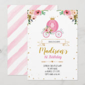 Er was eens woord uitnodigen kaart (Voorkant / Achterkant)