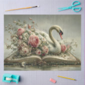Er was eens Zwaan Tissuepapier (Craft)