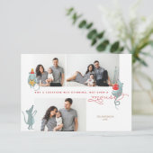 Er was geen creatie die de feestdag in beeld brach kaart (Staand voorkant)