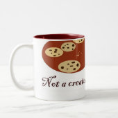 Er was geen creatie roerend tweekleurige koffiemok (Links)