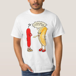 er was nooit een ons ' WORST & BOLLETJES T-shirt