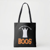 Er werd me verteld dat er boeken zouden zijn tote bag (Voorkant)