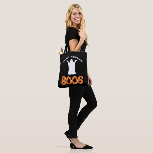 Er werd me verteld dat er boeken zouden zijn tote bag (Op model)