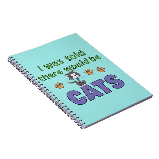 Er werd me verteld dat er CATS zou zijn Notitieboek (Rechterzijde)