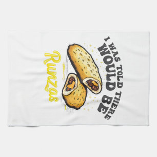 Er werd mij verteld dat er een Runzas Funny Food z Theedoek