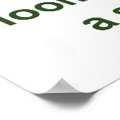 Er wordt één ananas gemaakt - voedselfeit poster (Hoek)