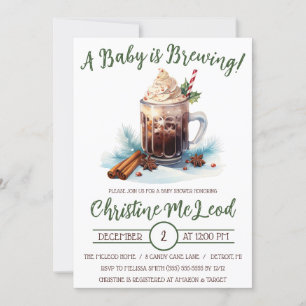 Er wordt een baby gebrouwen, Holiday Iced Coffee B Kaart
