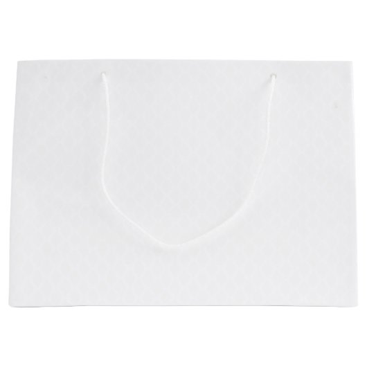 Er wordt een rode en oranje maasstructuur weergege groot cadeauzakje (Voorkant)