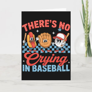 Er Wordt Niet Gehuild Bij Honkbal Funny Game Day H Kaart