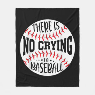 Er Wordt Niet Gehuild In Honkbal Fleece Deken