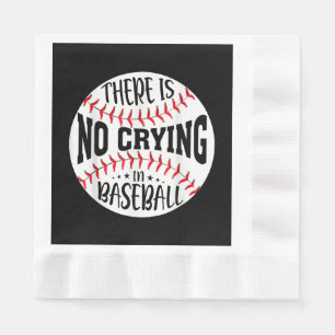 Er Wordt Niet Gehuild In Honkbal Servet