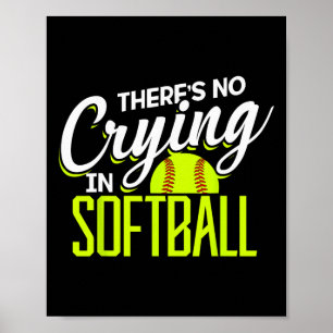 Er Wordt Niet Gehuild In Softbal Er Wordt Niet Geh Poster