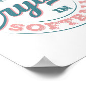 Er Wordt Niet Gehuild In Softll Grappige Speldag S Poster (Hoek)