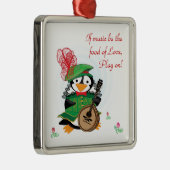 Er wordt veel gedaan over pinguïns metalen ornament (Rechts)