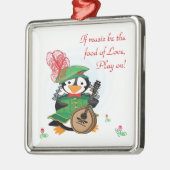 Er wordt veel gedaan over pinguïns metalen ornament (Links)