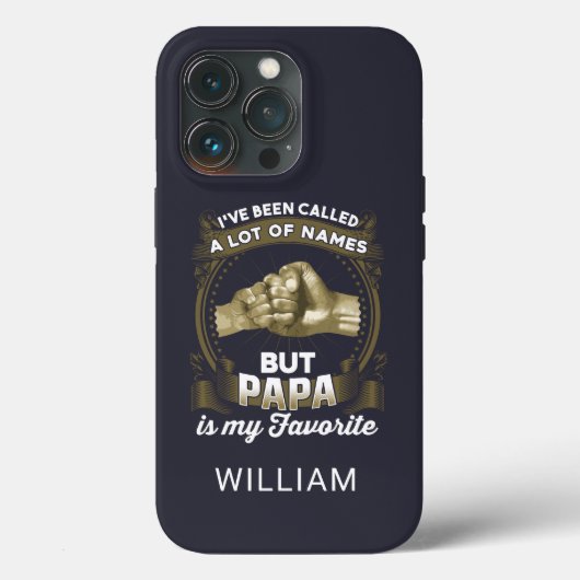 Er wordt veel naamloze vaders genoemd dag geperson Case-Mate iPhone case (Achterkant)