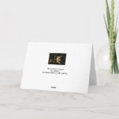 Er zal trompetten zijn kaart (Achterkant)