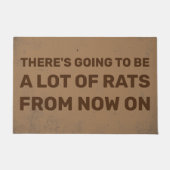 Er zal van nu af aan veel ratten zijn deurmat (Voorkant)