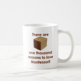 Er zijn 1000 redenen voor Love Montessori Koffiemok