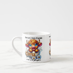 Er zijn 2 soorten mensen, koffiemensen en droevige espresso kop