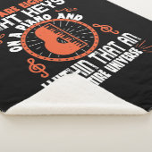 Er zijn 88 acht sleutels op een piano sherpa deken (3/4)