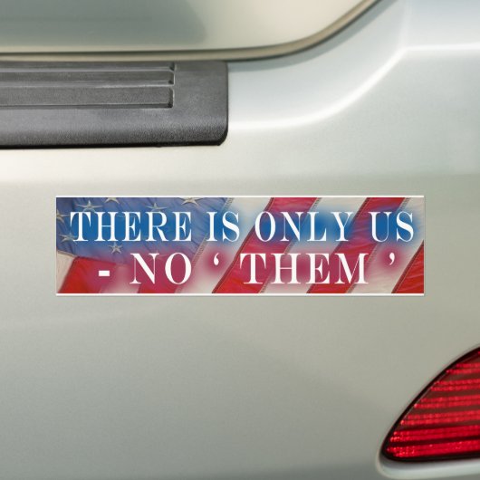 Er zijn alleen VS... Bumpersticker (Op auto)
