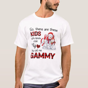 Er zijn deze Kinderen die ik Gammy Snowman noem T-shirt