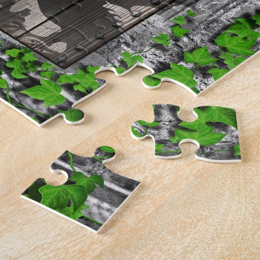 Er zijn Dragons koning Arthur Medieval Dragon-deur Legpuzzel (Zijkant)