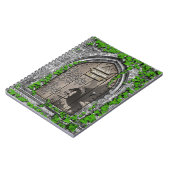 Er zijn Dragons koning Arthur Medieval Dragon-deur Notitieboek (Linkerzijde)