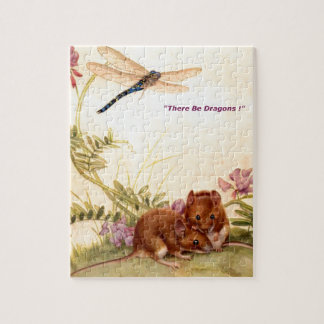 er zijn draken legpuzzel