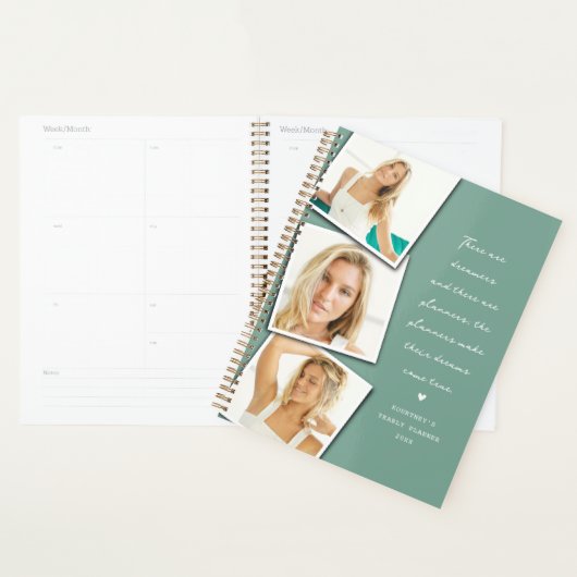 Er zijn Dreamers' Quote Photo Collage Planner (Display)