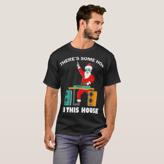 Er zijn een paar gastheren in dit huis Grappige Sa T-shirt (Voorkant volledig)