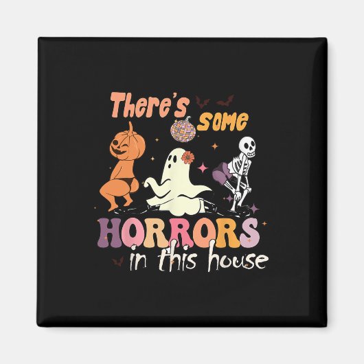 Er zijn enkele verschrikkingen in dit huis Ghost P Magneet (Voorkant)