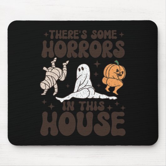 Er zijn enkele verschrikkingen in dit huis Ghost P Muismat (Voorkant)