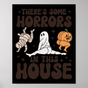 Er zijn enkele verschrikkingen in dit huis Ghost P Poster