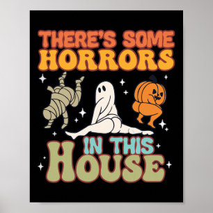 Er zijn enkele verschrikkingen in dit huis Ghost P Poster