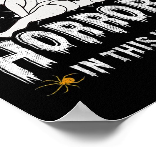 Er zijn enkele verschrikkingen in dit huis Ghost P Poster (Hoek)